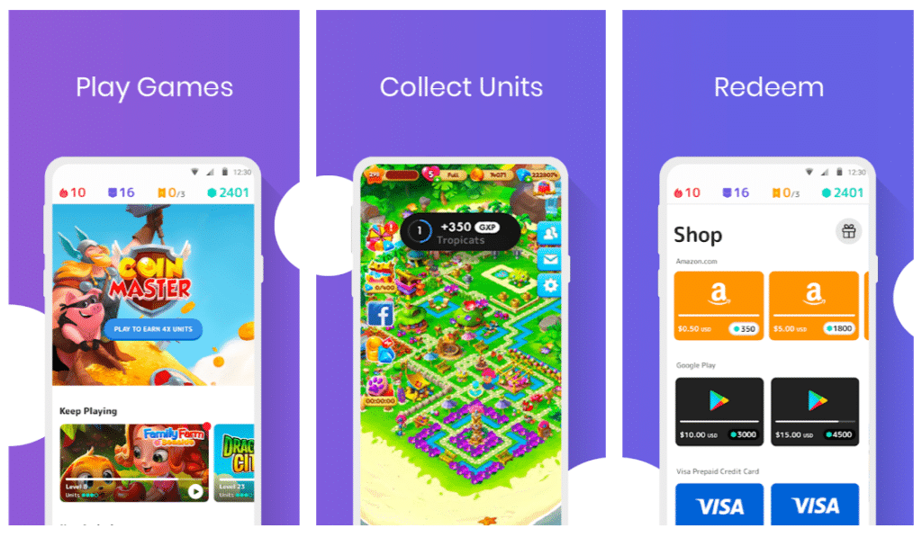 play games to earn money app